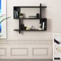 HANAH HOME Zidna polica Mina Black - slika 1