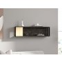 HANAH HOME Zidna polica Meedo Anthracite - slika 1