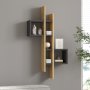 HANAH HOME Zidna polica Emse Sapphire Oak Anthracite - slika 2