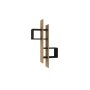 HANAH HOME Zidna polica Emse Sapphire Oak Anthracite - slika 5