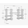 HANAH HOME Zidna polica Tefo Sapphire Oak - slika 4