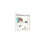 HANAH HOME Zidna polica Armoni 3'lu Carrara Marble - slika 3