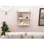 HANAH HOME Zidna polica Armoni 3'lu Travertine - slika 2