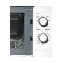VIVAX VIVAX HOME mikrotalasna MWO-2071W - slika 2