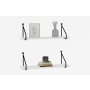 HANAH HOME Zidna polica Reco White - slika 4
