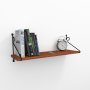 HANAH HOME Zidna polica Seramoni Walnut - slika 1
