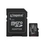 KINGSTON Memorijska kartica U1 V10 SDXC 256GB Canvas Select Plus G3 150R SDCS3/256GB + adapter - slika 1