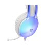 WHITE SHARK GH 2444 PEACOCK-2 Gaming RGB Bele Slušalice - slika 4