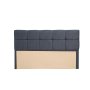 HANAH HOME Headboard Vitalia 120 Anthracite - slika 1