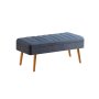 HANAH HOME Klupa Vina 1048 1 Atlantic Dark Blue - slika 1