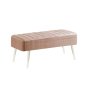 HANAH HOME Klupa Vina 0900 2 White - slika 1