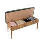 HANAH HOME Klupa Vina Bench Green Atlantic - slika 5