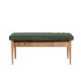 HANAH HOME Klupa Vina Bench Green Atlantic - slika 1