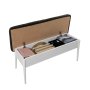 HANAH HOME Klupa Vina Bench Anthracite White - slika 4