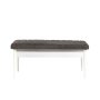 HANAH HOME Klupa Vina Bench Anthracite White - slika 2