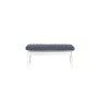 HANAH HOME Klupa Vina 1048 1 Dark Blue White - slika 2