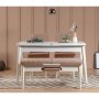 HANAH HOME Klupa Vina Bench White Stone - slika 5