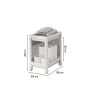 WALLXPERT Plastična višenamenska polica RF 2 White - slika 2