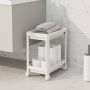WALLXPERT Plastična višenamenska polica RF 2 White - slika 1