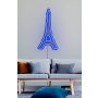 WALLXPERT Dekorativna plastična LED rasveta Eiffel Tower Paris Blue - slika 2