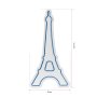 WALLXPERT Dekorativna plastična LED rasveta Eiffel Tower Paris Blue - slika 5
