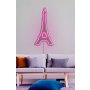 WALLXPERT Dekorativna plastična LED rasveta Eiffel Tower Paris Pink - slika 2