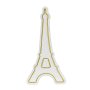 WALLXPERT Dekorativna plastična LED rasveta Eiffel Tower Paris Yellow - slika 3