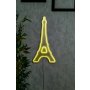 WALLXPERT Dekorativna plastična LED rasveta Eiffel Tower Paris Yellow - slika 1