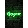 WALLXPERT Dekorativna plastična LED rasveta Bonjour Green - slika 3
