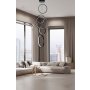 OPVIQ LED luster Entryway Black Body White Light - slika 1