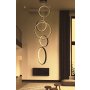 OPVIQ LED luster Entryway Black Body Yellow Light - slika 1
