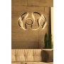 OPVIQ LED luster Helezon Black Body Yellow Light - slika 2