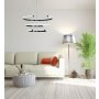 OPVIQ LED luster Triple Calin Black Body White Light - slika 4