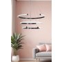 OPVIQ LED luster Triple Calin Black Body White Light - slika 5
