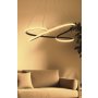 OPVIQ LED luster Parisienne Black Body Yellow Light - slika 2