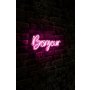 WALLXPERT Dekorativna plastična LED rasveta Bonjour Pink - slika 2