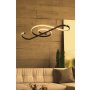 OPVIQ LED luster Clef de Sol Black Body Yellow Light - slika 3