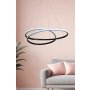OPVIQ LED luster Orbit Black Body Yellow Light - slika 5