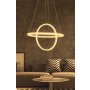 OPVIQ LED luster Saturn White Body Yellow Light - slika 3