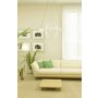 OPVIQ LED luster Saturn White Body Yellow Light - slika 4