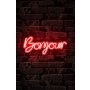 WALLXPERT Dekorativna plastična LED rasveta Bonjour Red - slika 3