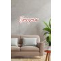 WALLXPERT Dekorativna plastična LED rasveta Bonjour Red - slika 4