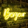 WALLXPERT Dekorativna plastična LED rasveta Bonjour Yellow - slika 1