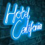 WALLXPERT Dekorativna plastična LED rasveta Hotel California Blue - slika 1