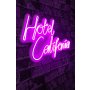 WALLXPERT Dekorativna plastična LED rasveta Hotel California Pink - slika 2