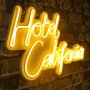 WALLXPERT Dekorativna plastična LED rasveta Hotel California Yellow - slika 1