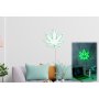 WALLXPERT Dekorativna plastična LED rasveta 420 Cannabis Green - slika 4