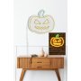 WALLXPERT Dekorativna plastična LED rasveta Pumpkin Yellow Green - slika 4