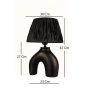 OPVIQ Stona lampa BK041 - slika 2