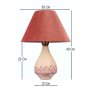 OPVIQ Stona lampa BK057 - slika 2